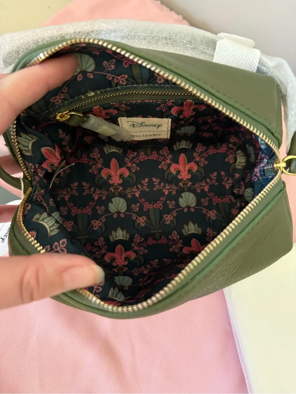 Vera Bradley x Disney Tiana Blake Crossbody